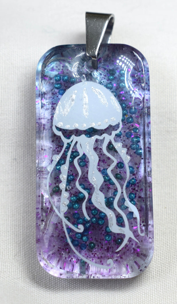 Mysterious Ocean Jellyfish Pendant