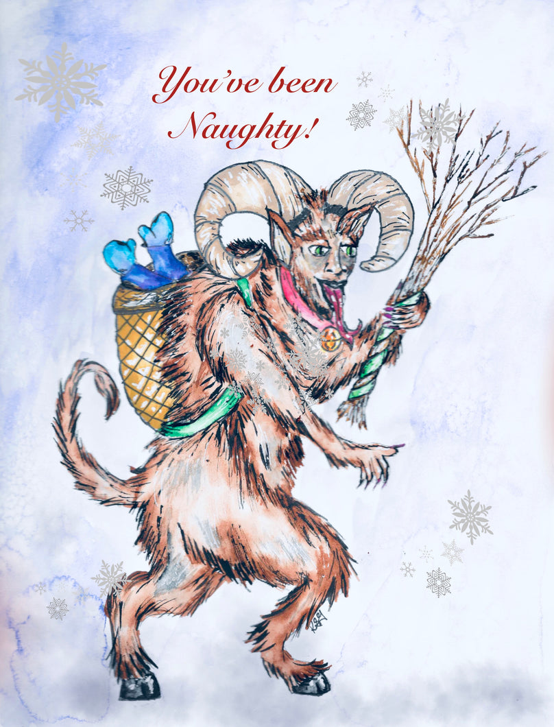 Holiday Greeting Cards - Krampus (pack of 10)